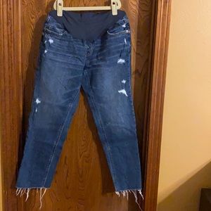 Old Navy Cropped Maternity Jeans